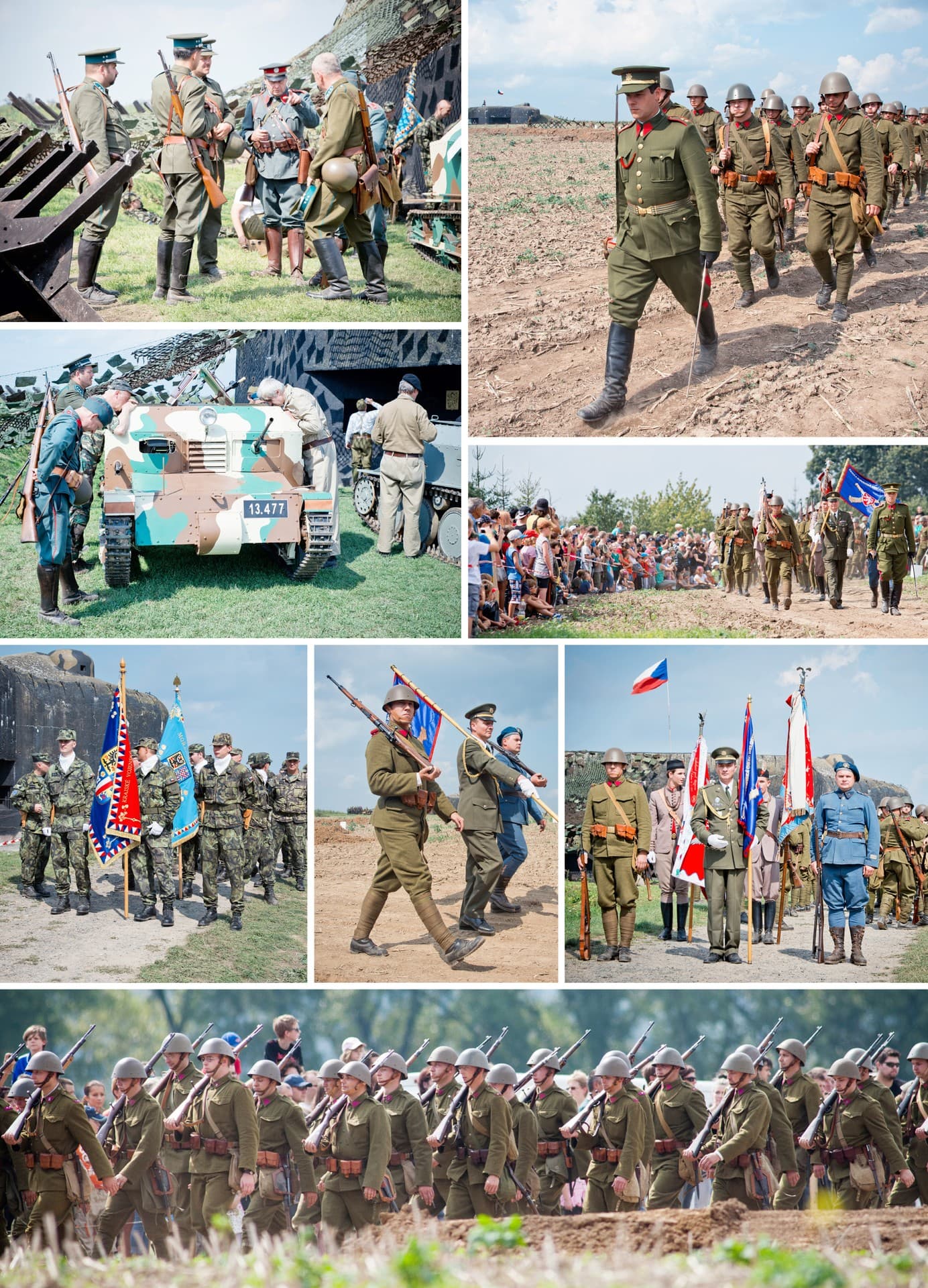 Bojová ukázka z roku 2014